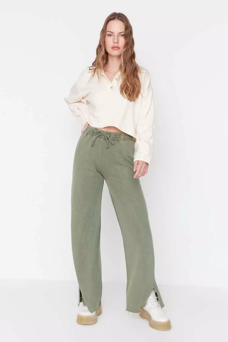 Raw hem pants new arrivals
