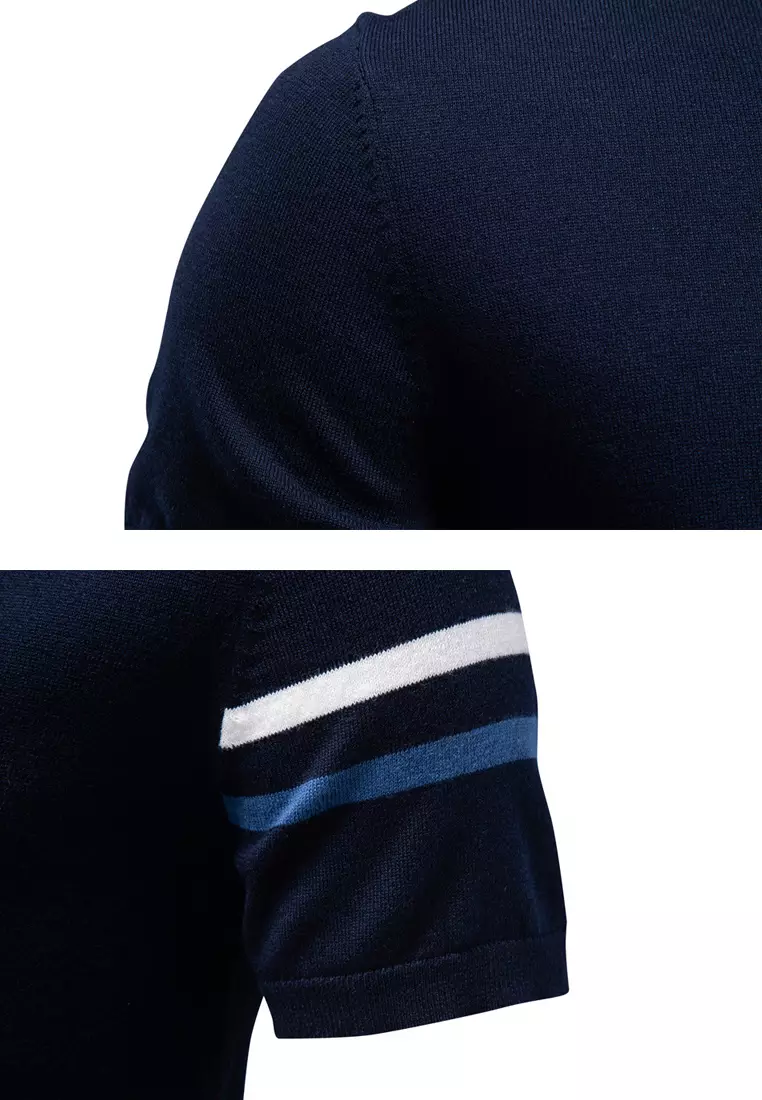 Pure Cotton Stripe T-Shirt AX-PSM8510