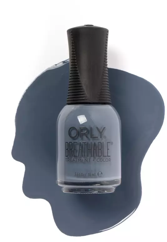 Breathable Nail Lacquer Color De-stressed Denim 18ml