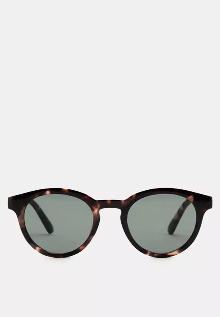 Jual Mango Round-Framed Sunglasses Original 2026 | ZALORA Indonesia