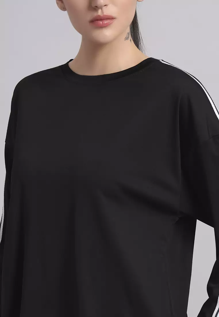 Women’s Designer Loose Black Top