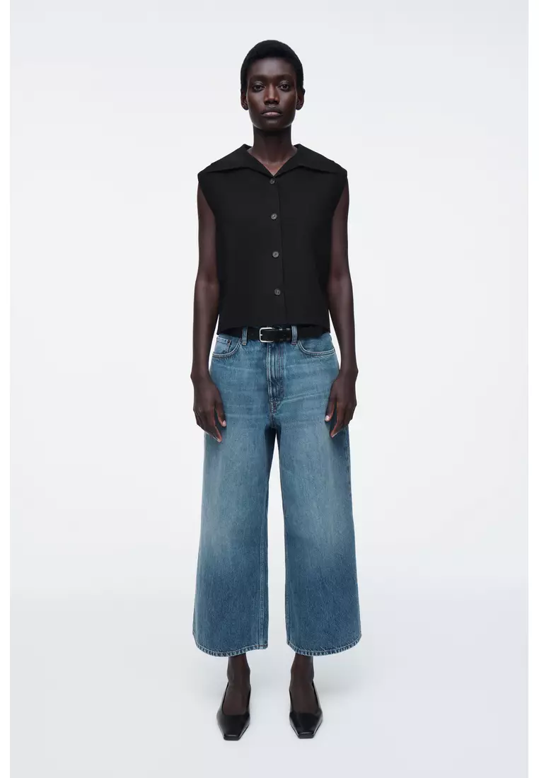 Buy COS DENIM CULOTTES Online ZALORA Malaysia