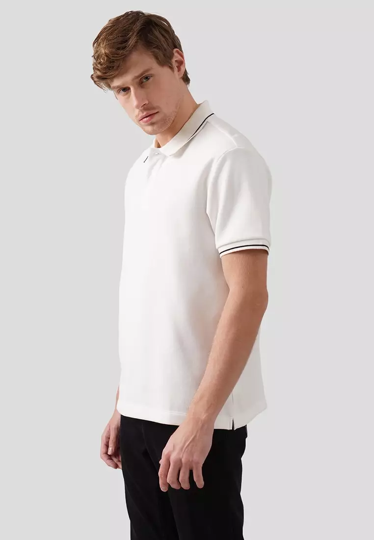 Premium Regular Fit Polo Shirt With Contrast Tipping