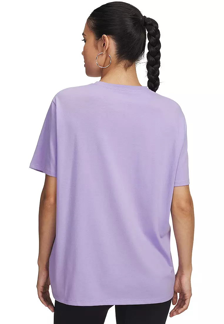 Etched Roses Oversized Short Sleeves T-Shirt