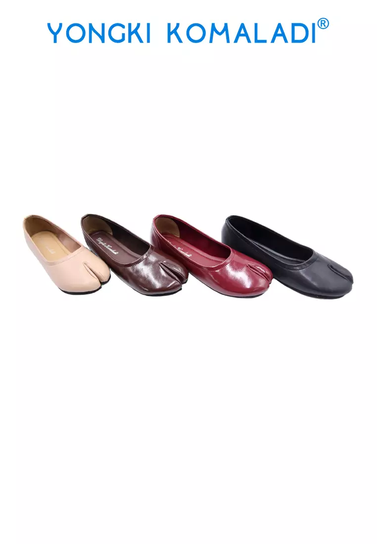 YONGKI KOMALADI FLATSHOES OL-AR8906-24 COKLAT MUDA