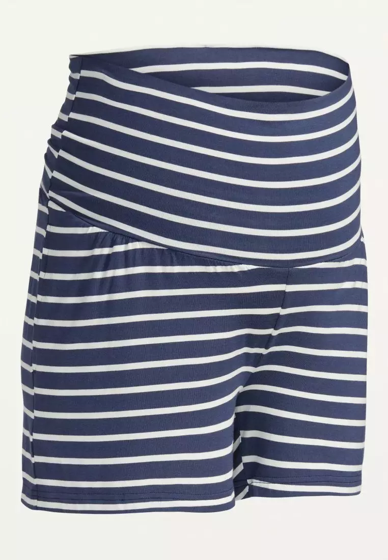 Buy Old Navy Maternity Rollover-Waist Ultra-Soft Sunday Sleep Shorts  3.75-inch Inseam 2024 Online