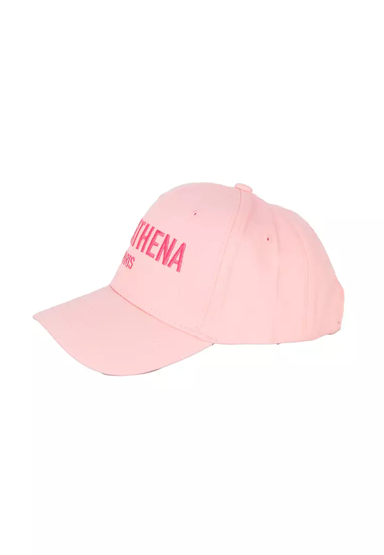 Paris embroidery "Large Logo" Cap in Pink
