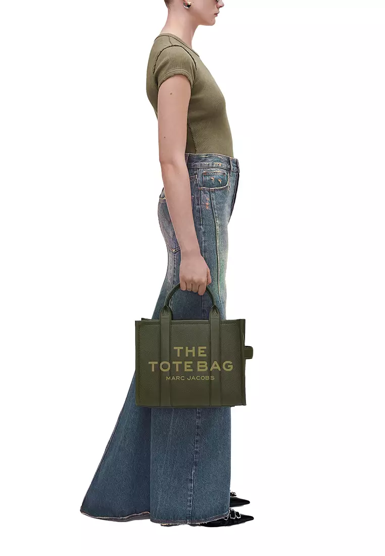 The Leather Medium Tote Bag Forest H004L01PF21