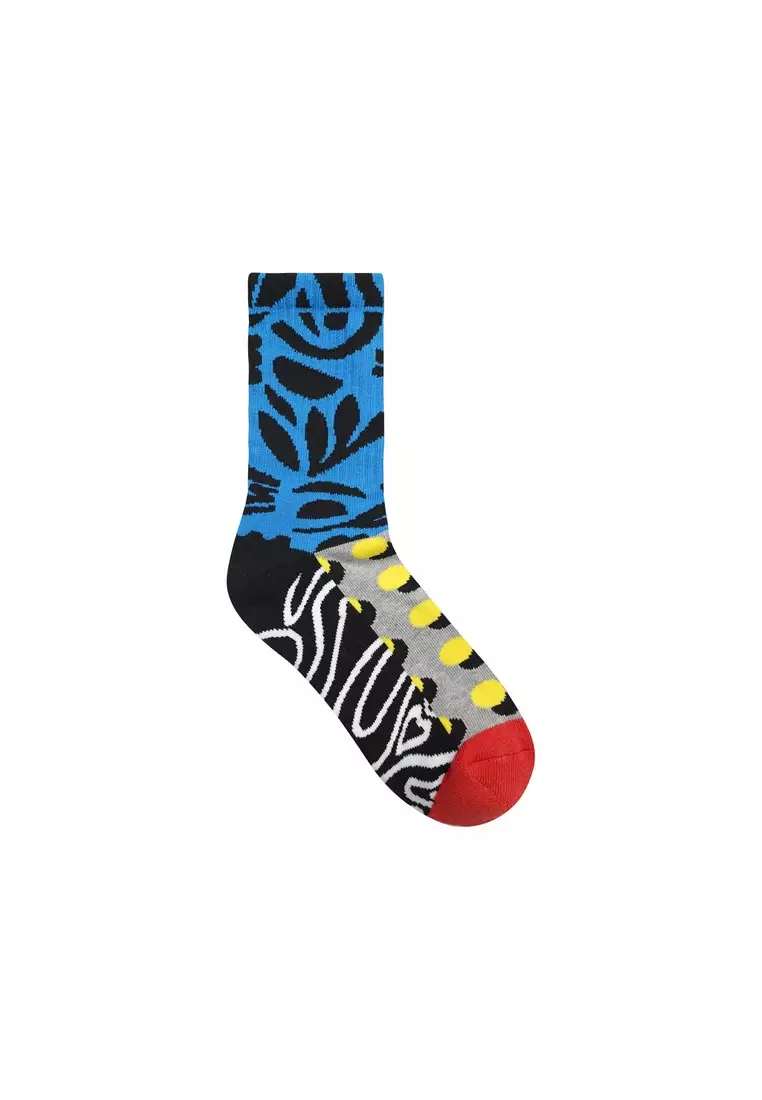3Second High Cut Socks Mixed 4 OL-050925