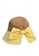 Twenty Eight Shoes yellow VANSA Linen Stitching Sunshade Bucket Hat  VAW-H0612 8CC6AAC2849285GS_1