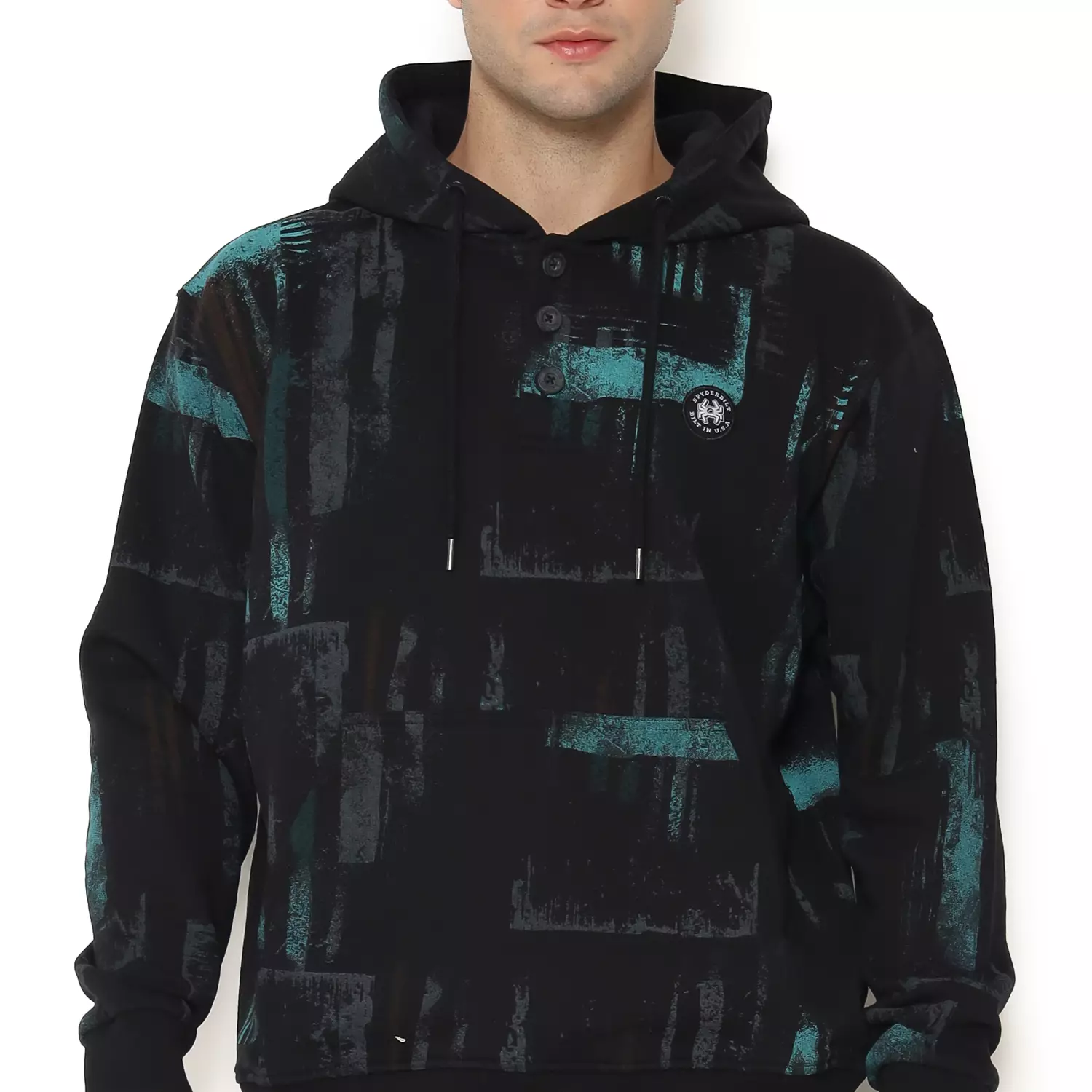 Spyderbilt Sweater Pria Rainbow Men Hoodie Planet Surf