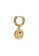 Kate Spade gold I Heart NY Huggies Earrings (hz) 9FC20AC04017B1GS_2