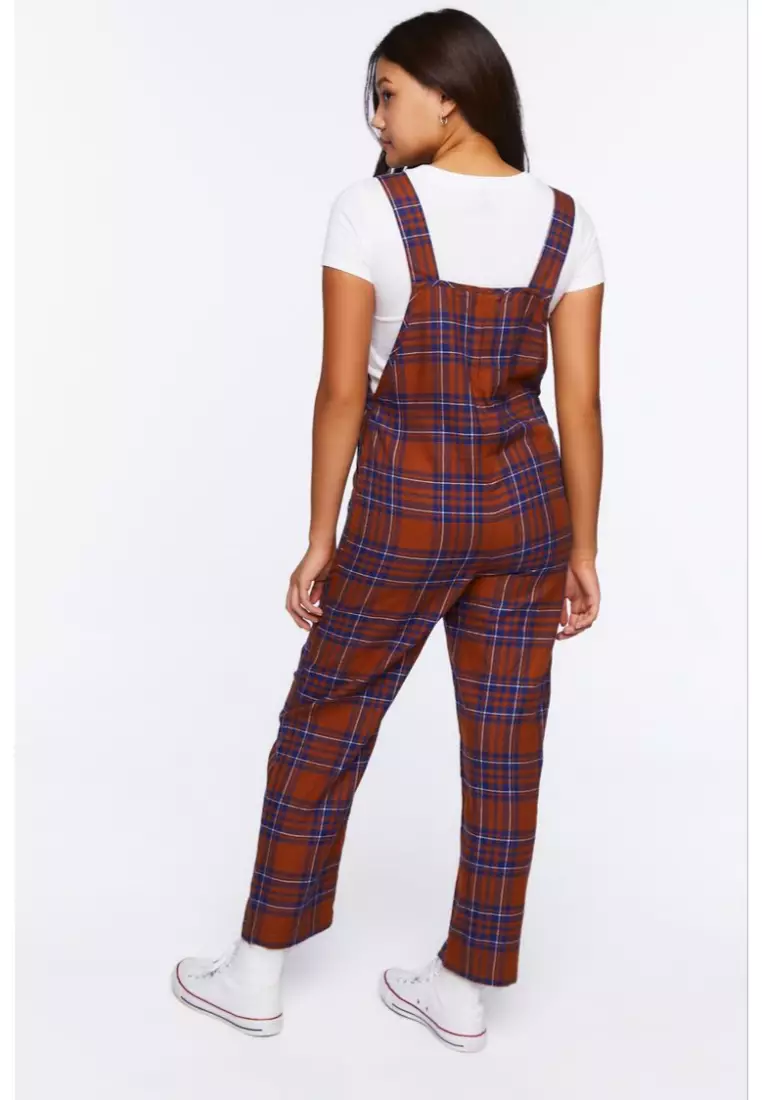 Forever 21 checkered jumpsuit outlet