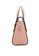 Swiss Polo pink Twist Lock Top Handles Sling Bag 6CBE1ACEBE79AFGS_4