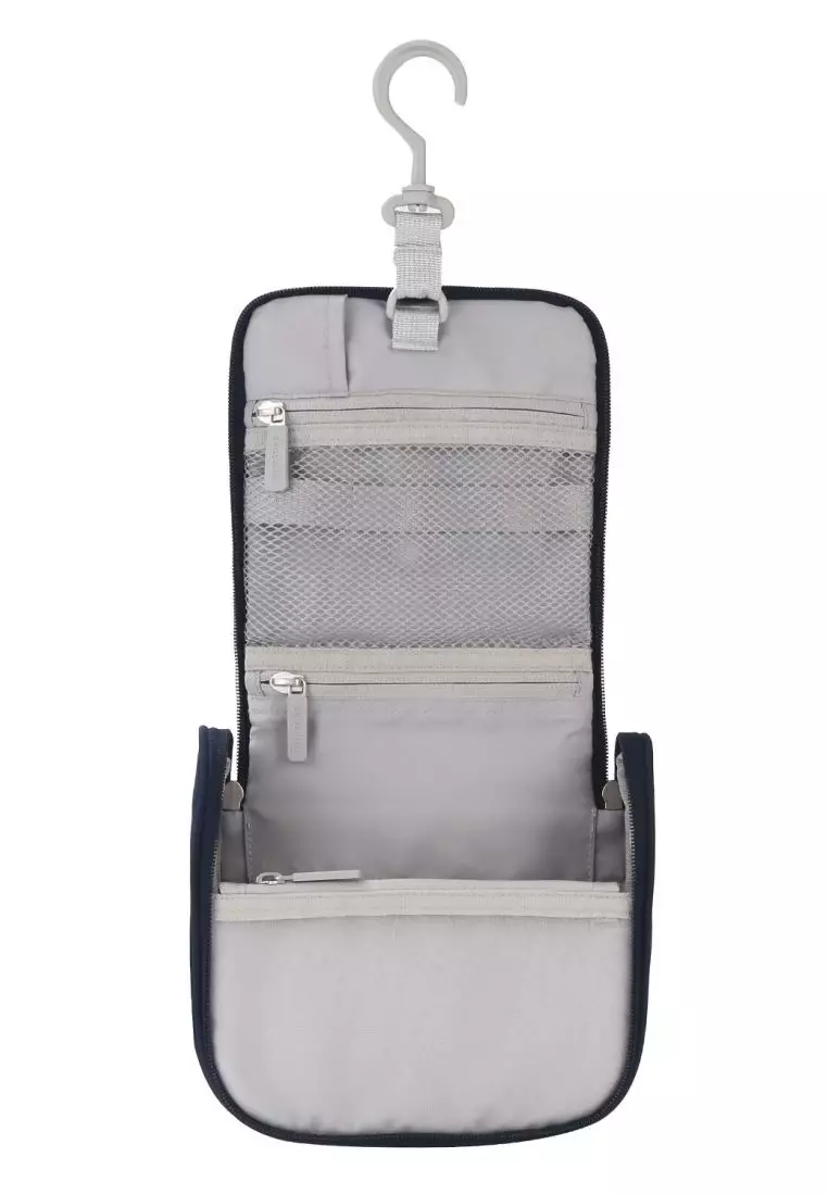 Crossing Waterproof Ripstop Nylon Hanging Toiletry Kit - Navy