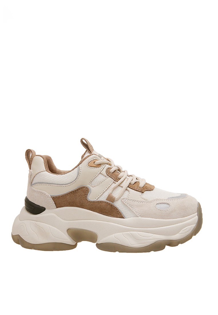 VANSA Color-block Eco-Leather Sneakers VPW-T48331