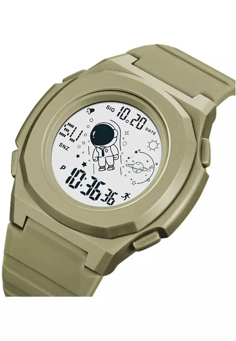 Jam Tangan Digital Pria Waterproof Many Function Strap Tali Material Silicone IR79 ORIGINAL