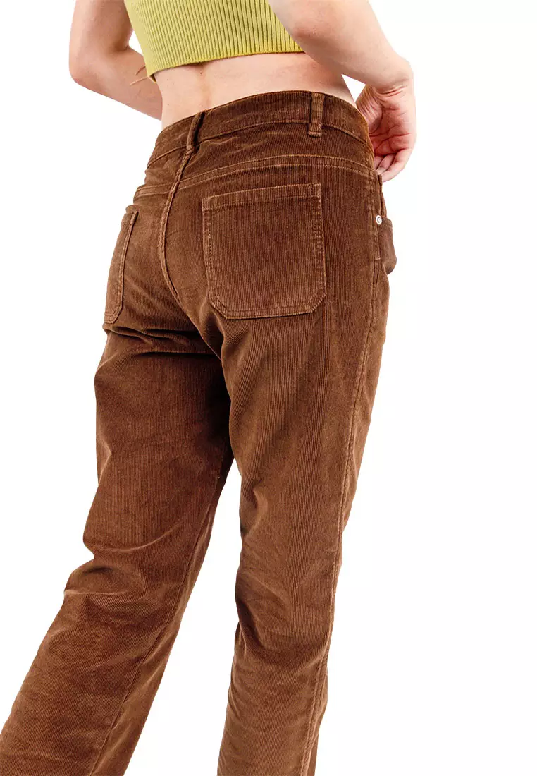 Low Waist Straight Leg Pants