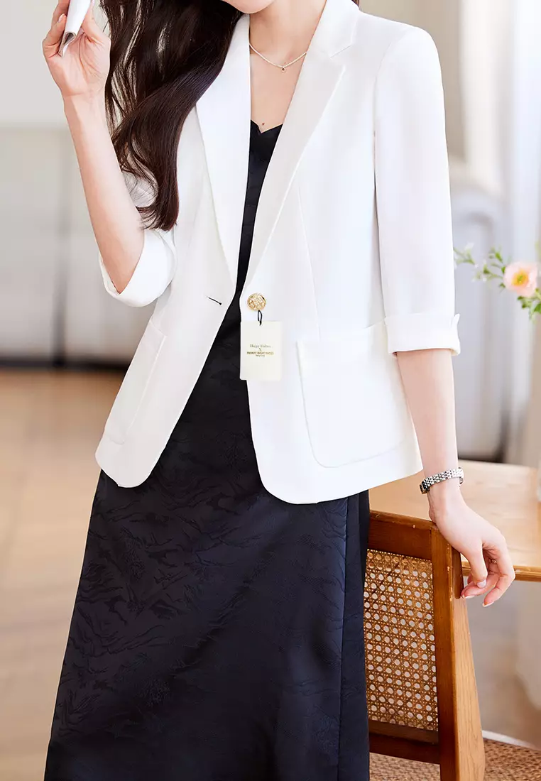 Minimalist Style Slim Suit Jacket YGH-EL8701