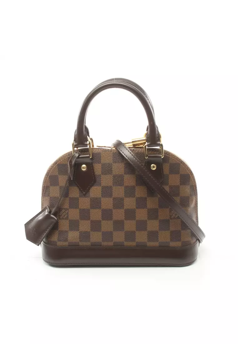 brown and black louis vuitton bag