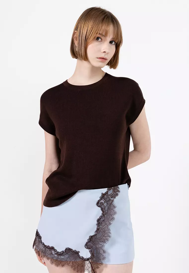 Short Sleeves Sweater