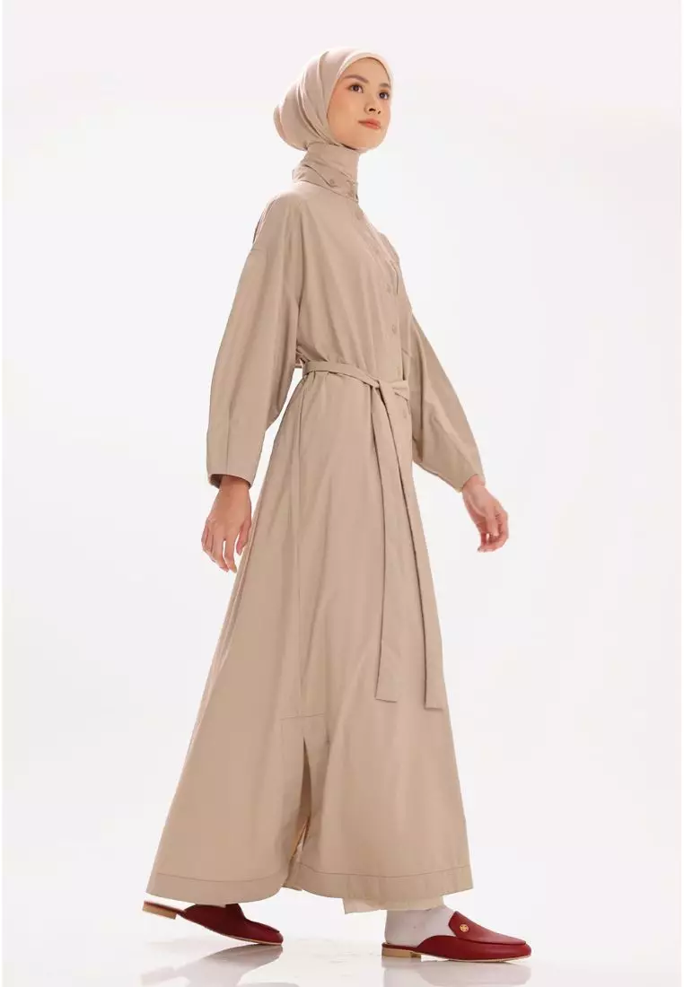 Ria Miranda Taupe Sora Dress