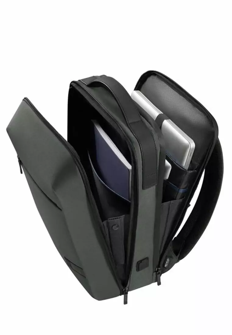 LITEPOINT LAPT. BACKPACK 15.6" - URB. GREEN