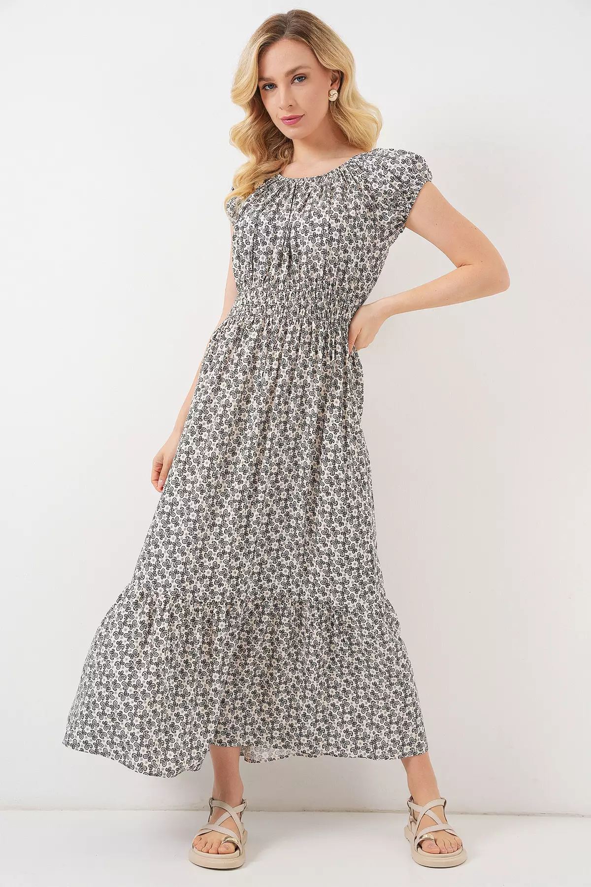 Viscose Maxi Dress
