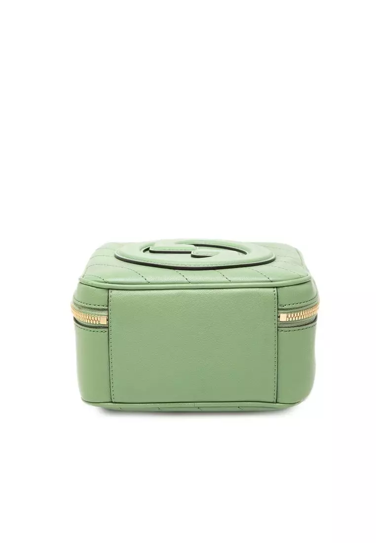 Pre-Loved Gucci Matelasse Calfskin Blondie Top Handle Satchel