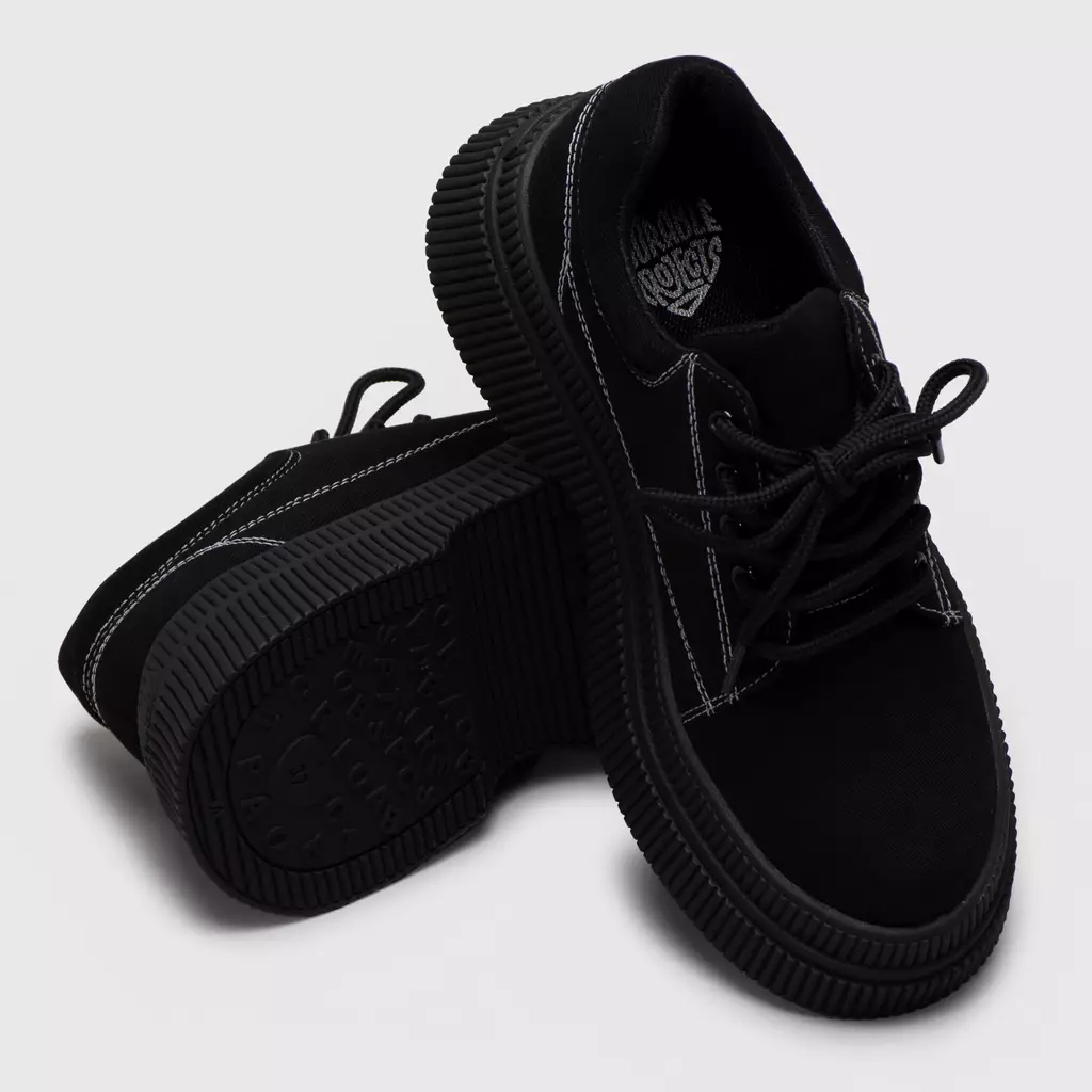 Latizia Platform Sneakers Black