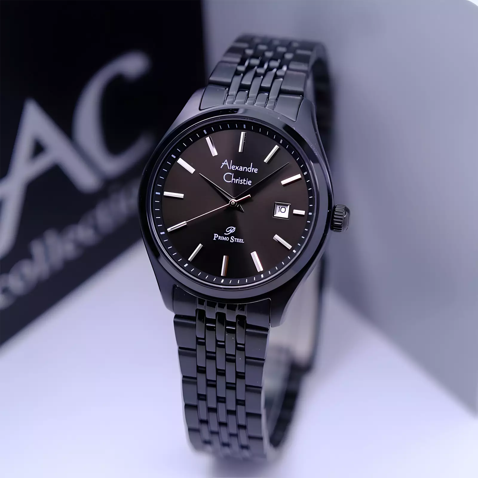 Jam Tangan Analog Wanita - Primo Series - Black - Stainless Steel - 1040 LDBIPBA