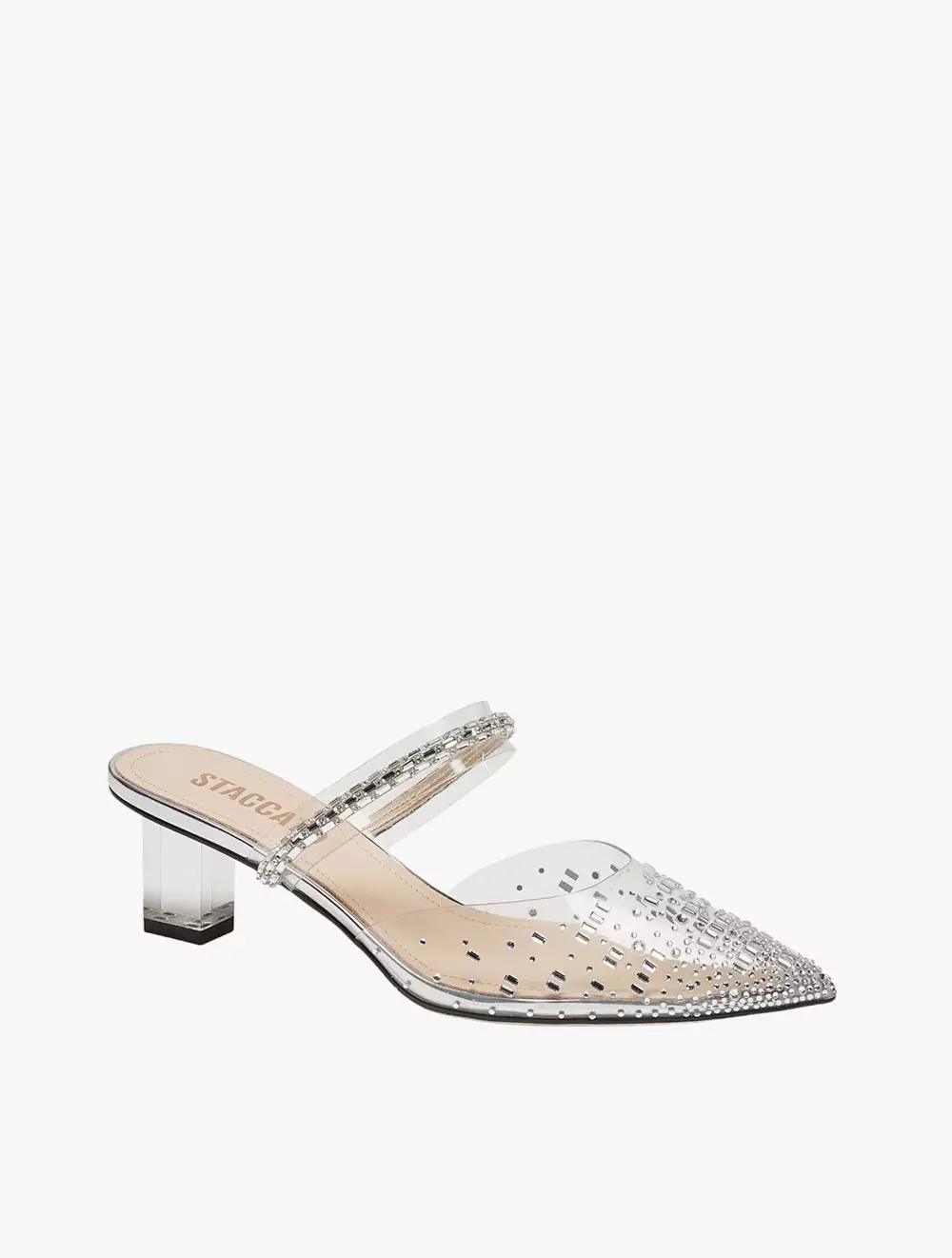 Staccato 9PV11-SLR Women's Heels - Silver