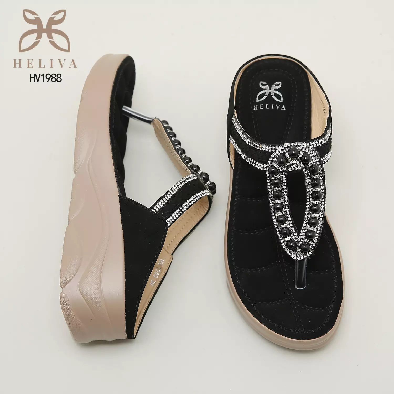 Heliva Alexa Lady Comfy Sandal Wedges Accessories