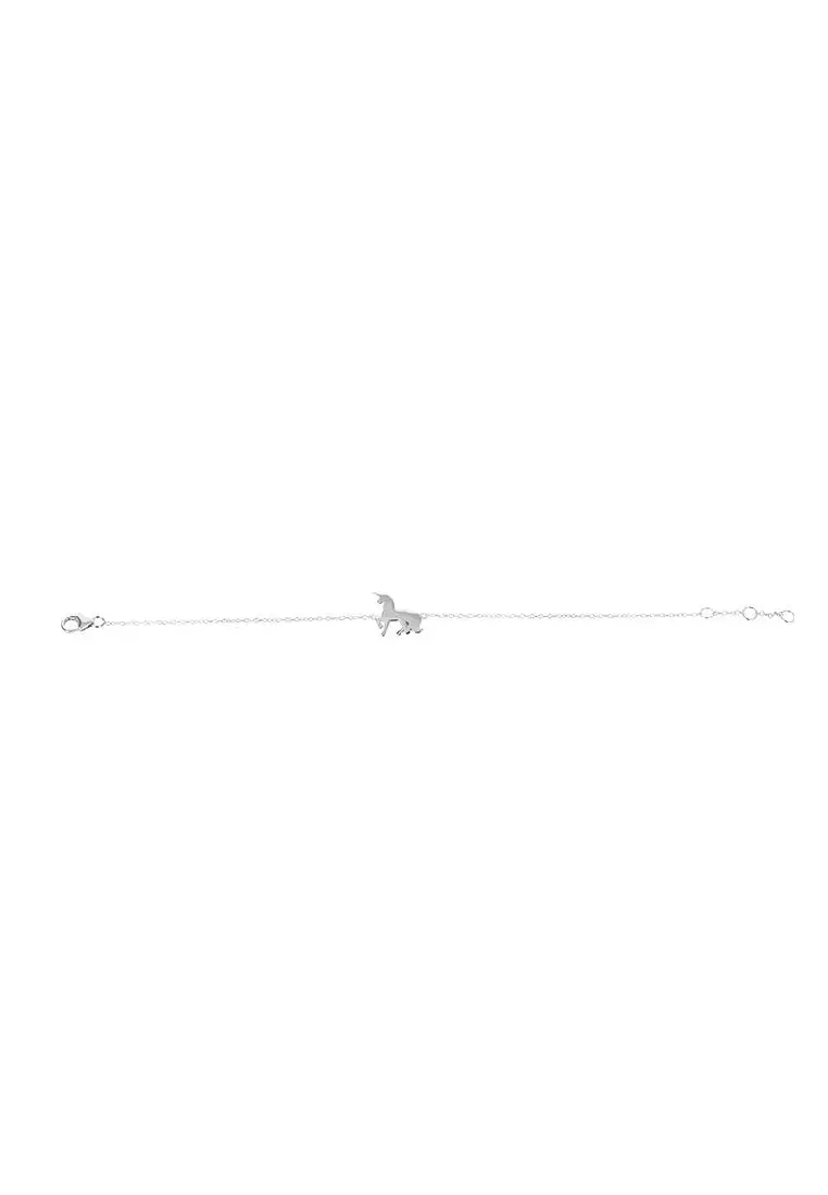 Unicorn Bracelet - Silver