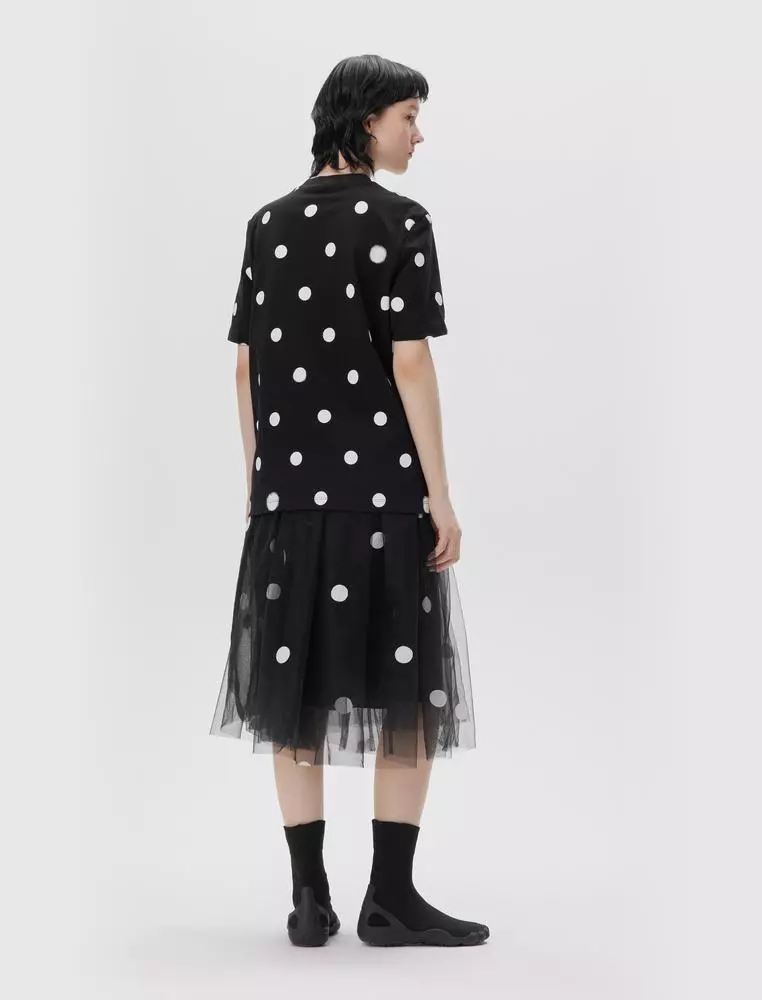 JNBY Women's Polka Dot Print T-Shirt