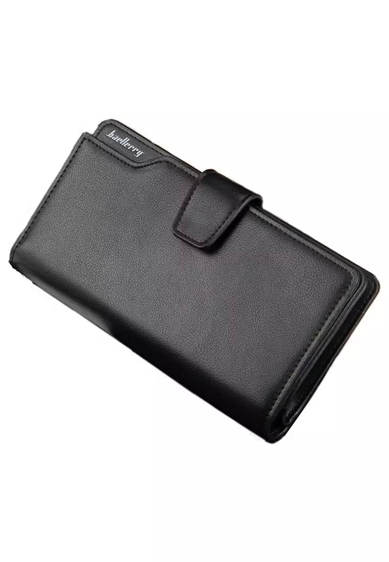 Dompet Fashion Pria Model Panjang Many Slot Elegant Design Material PU Leather ORIGINAL