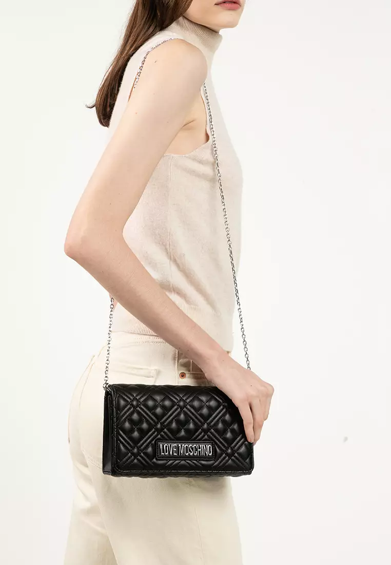 Smart Daily Logo Quilted Sling Bag (nt)