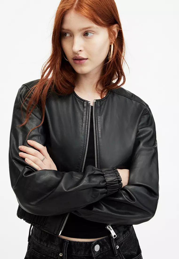 All saints bomber jacket womens store