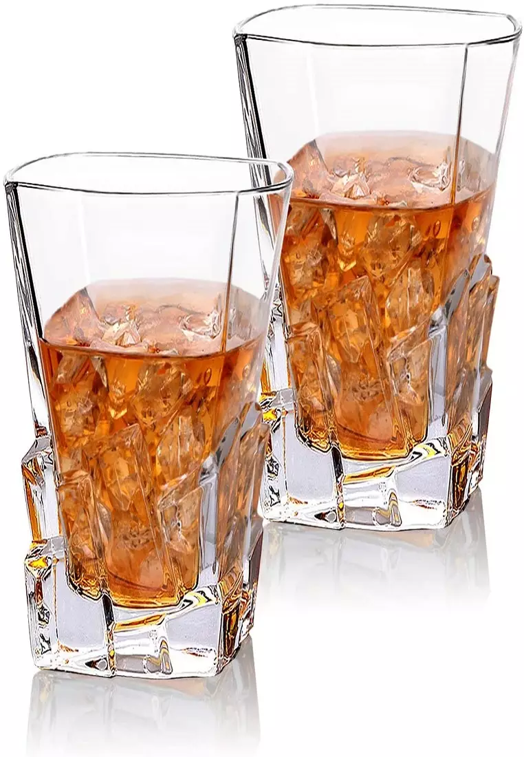 Dolce Zen DOLCE ZEN Set of 2 Iceberg Whiskey/ Multi purpose Glasses