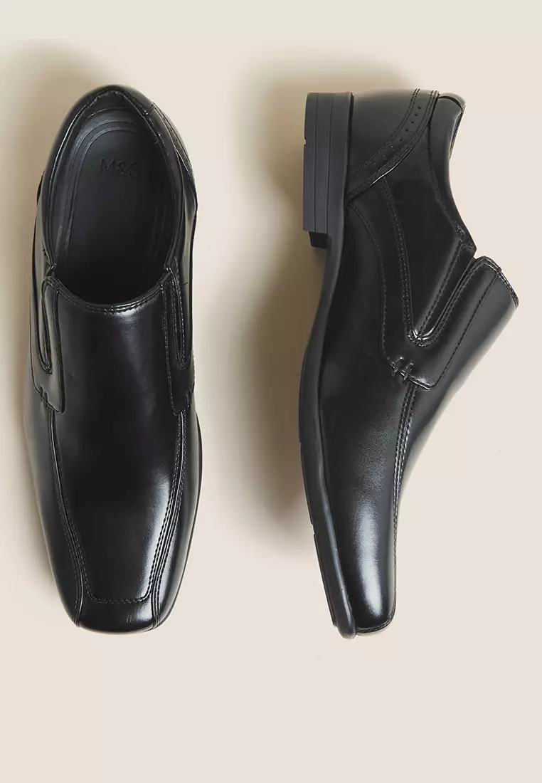 M&s mens leather on sale shoes