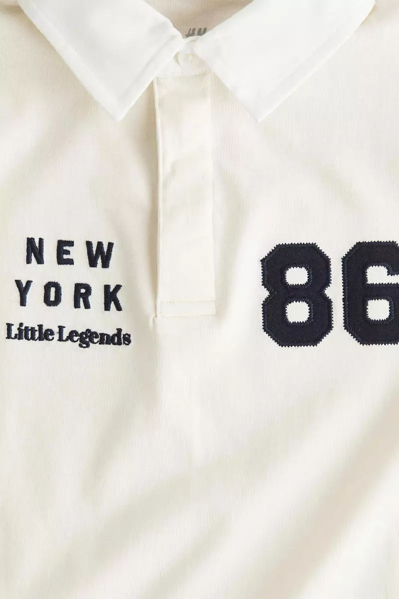 Short-sleeved rugby shirt