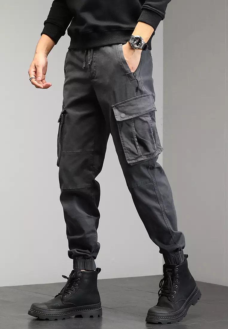 Functional Style Pockets Cargo Pants GJL606