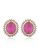 estele gold Estele Gold Plated CZ Round Stud Earring for Women 54150ACAD76894GS_2