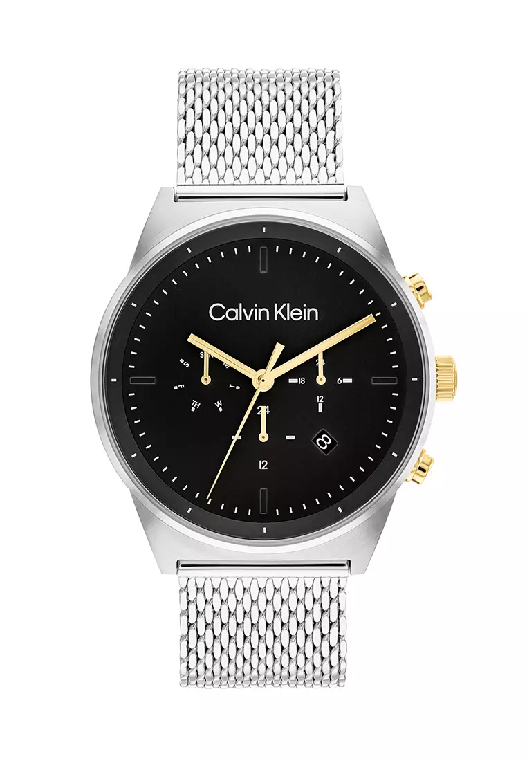Buy Calvin Klein Watches Men s Stainless Steel Mesh Bracelet and
