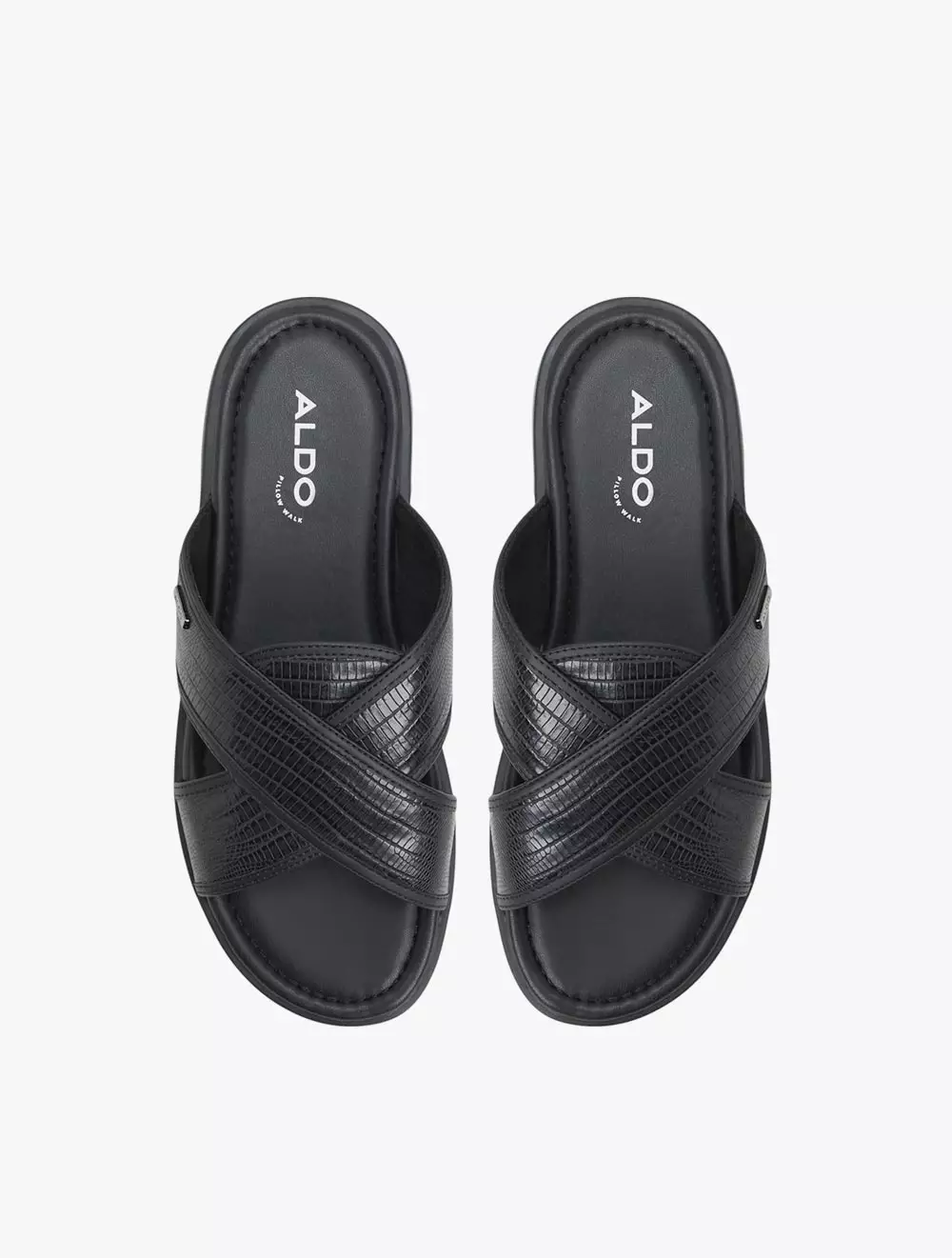 Aldo Olino Flat Sandals - Other Black