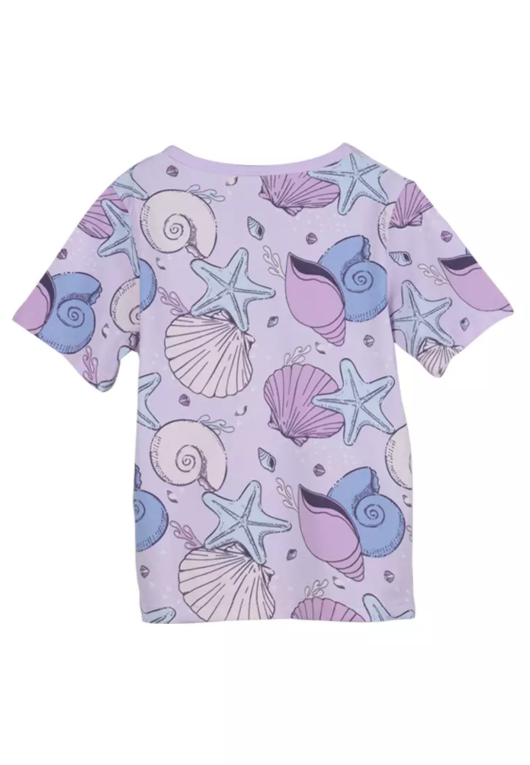 MMF Move Seashells Two-Piece Top and Shorts Set