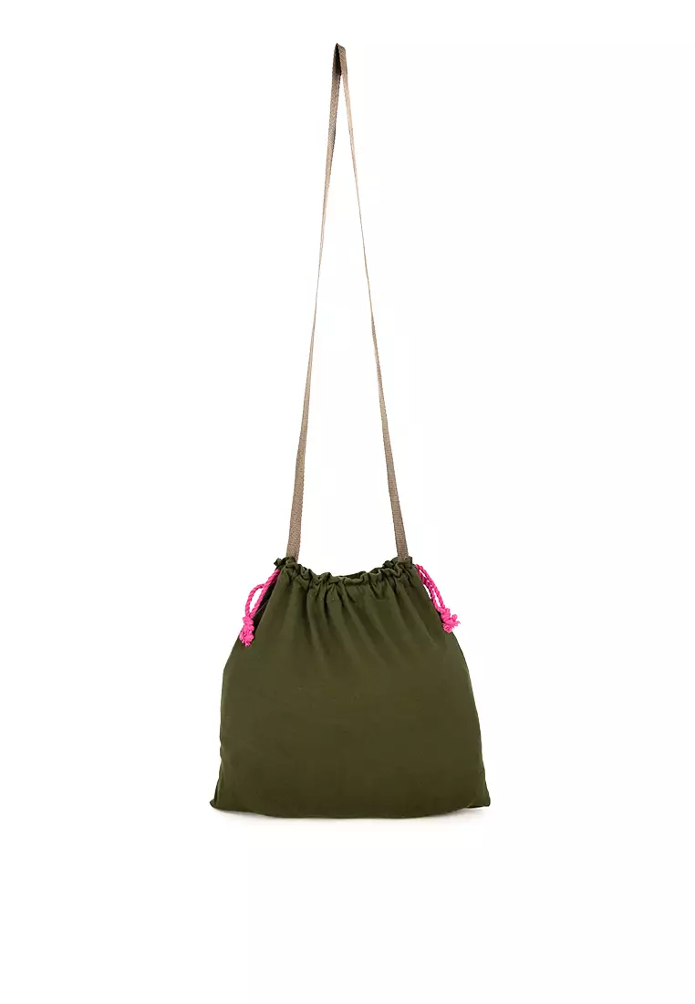 Amber Fabric Sling Bag