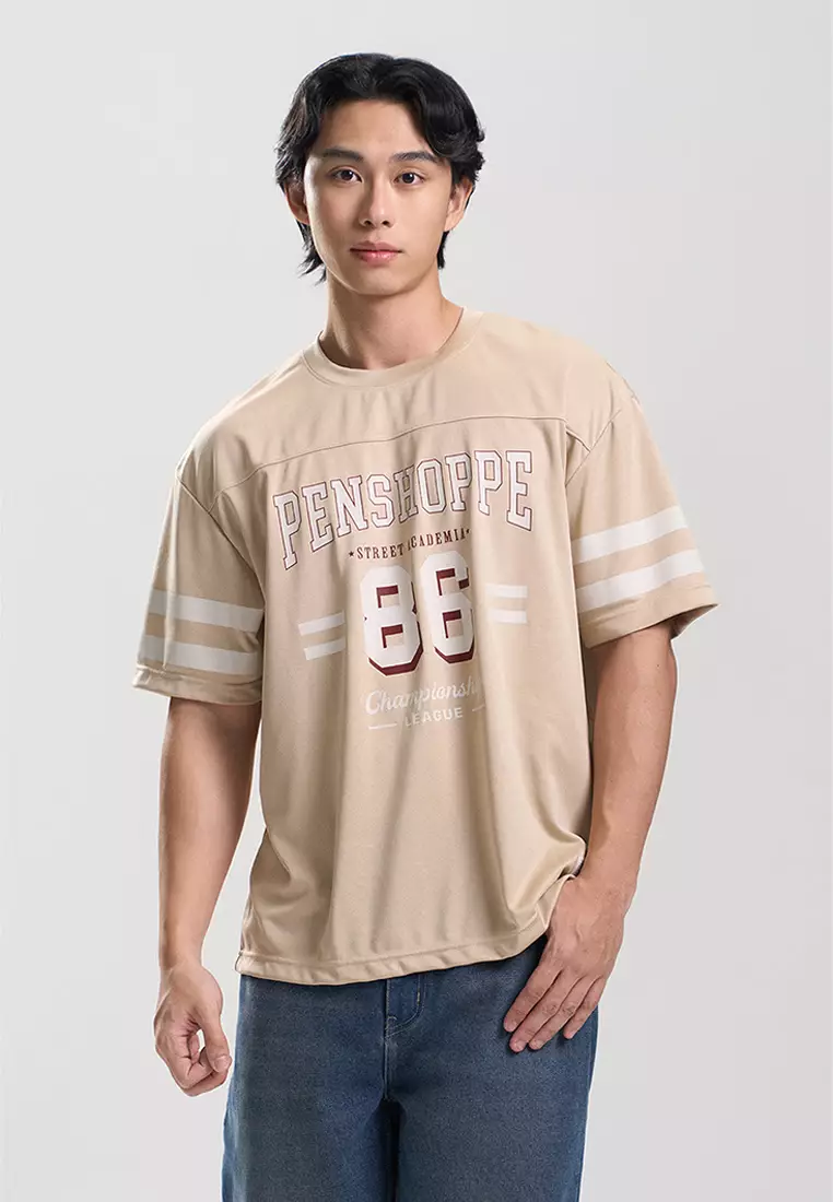 86 Relaxed Fit Football Jersey