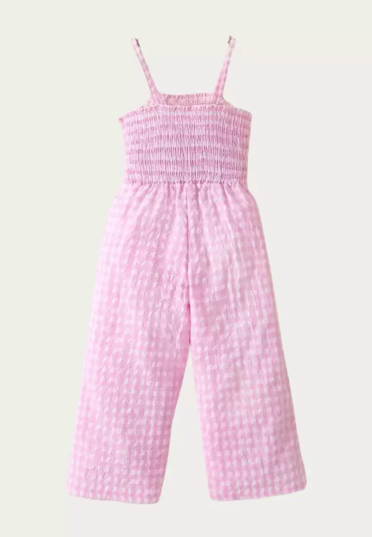 Girls store pink playsuit