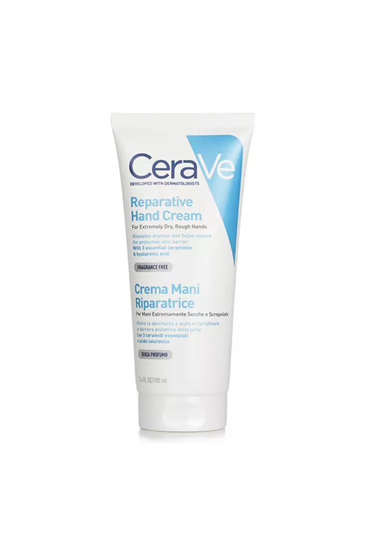 Buy CeraVe CERAVE Repairing Hand Cream For Extremely Dry & Rough Hands 100ml/97g. 2024 Online
